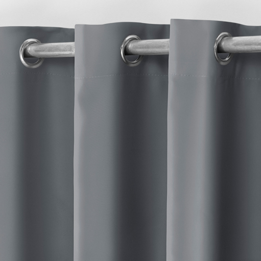 Cortina Blackout com Tecido Roma Para Varão de 2 Metros