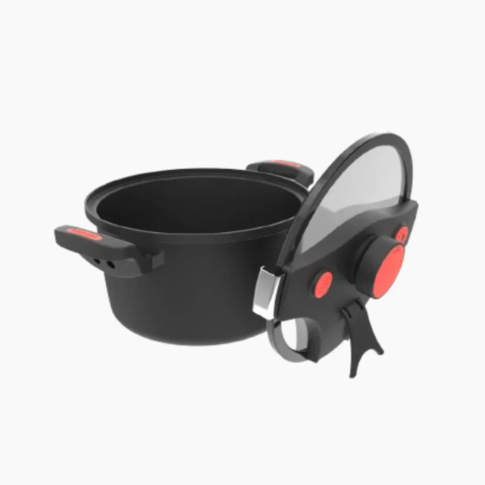 [Leve 2, Pague 1] Panela de Pressão MaxPress Multifunções Cerâmica Alta Performance + BRINDE: Kit Utensílios