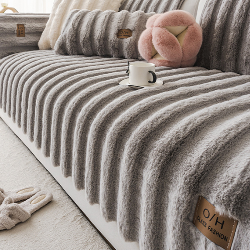 [Pague 1, Leve 2] Capa de Sofá Lavínia + 2 Fronhas (BRINDE)