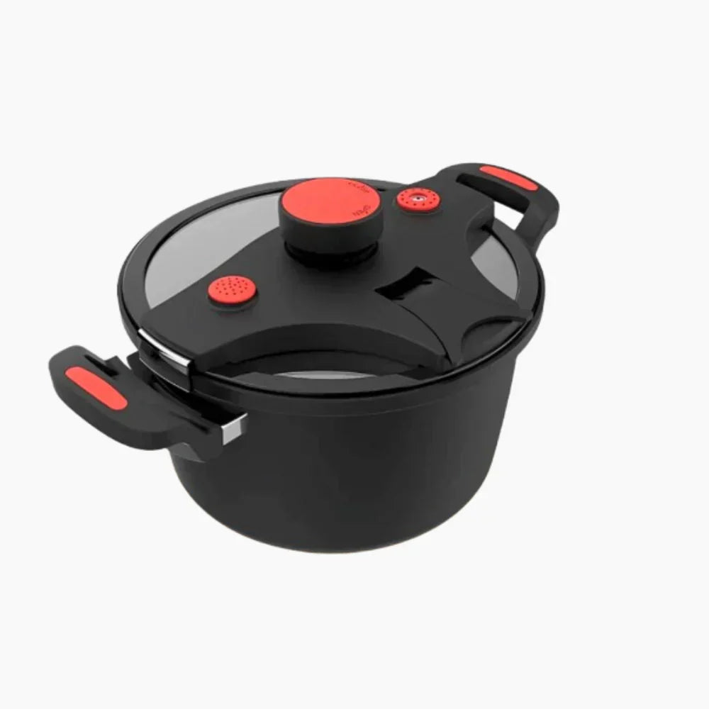 [Leve 2, Pague 1] Panela de Pressão MaxPress Multifunções Cerâmica Alta Performance + BRINDE: Kit Utensílios