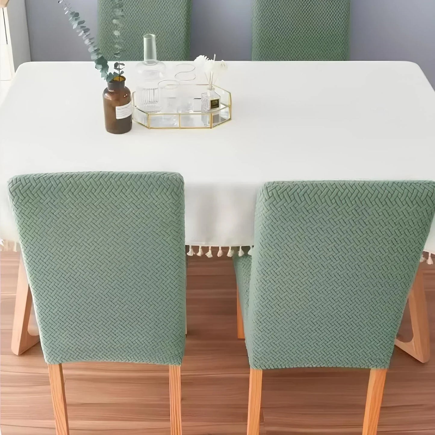 Conjunto de Capa Protetora Elástica para Cadeira Universal