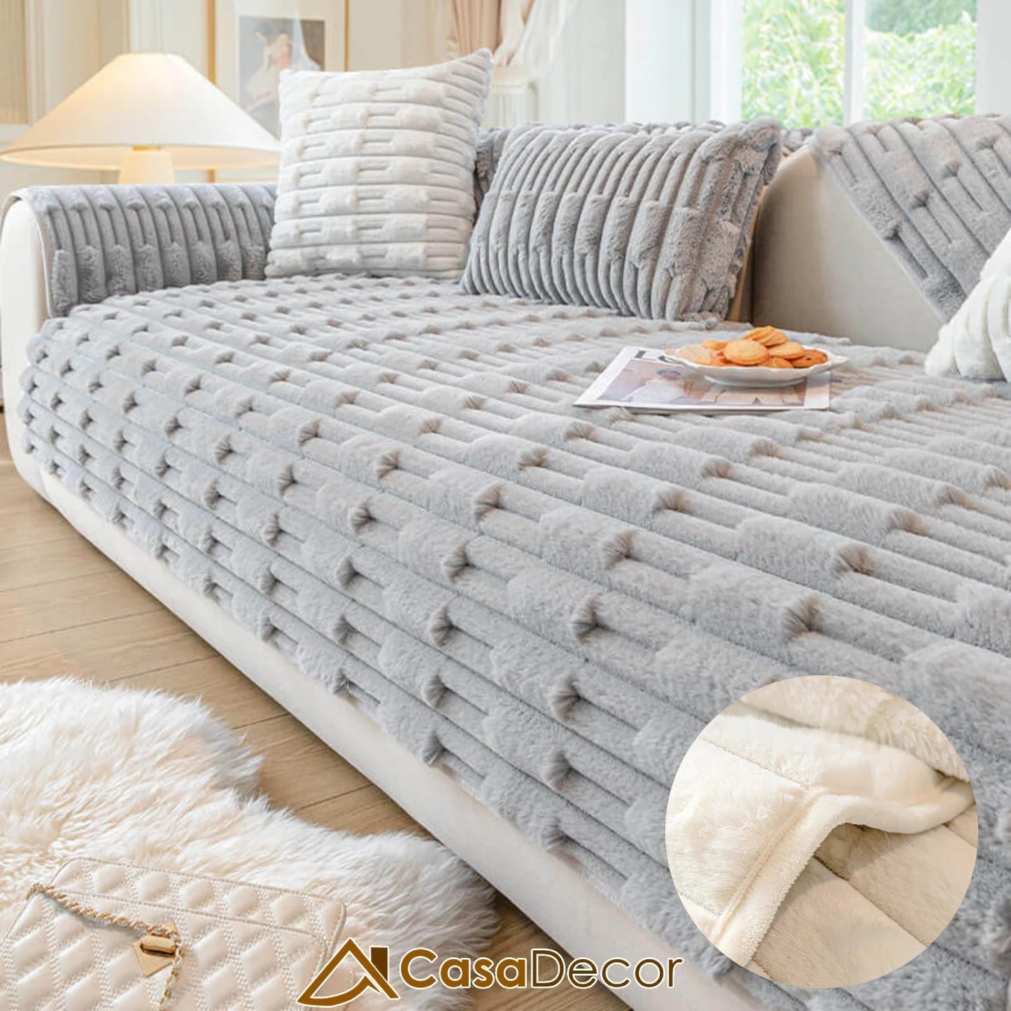 [Pague 1, Leve 2] Capa de Sofá Belluna + 2 Fronhas (BRINDE)