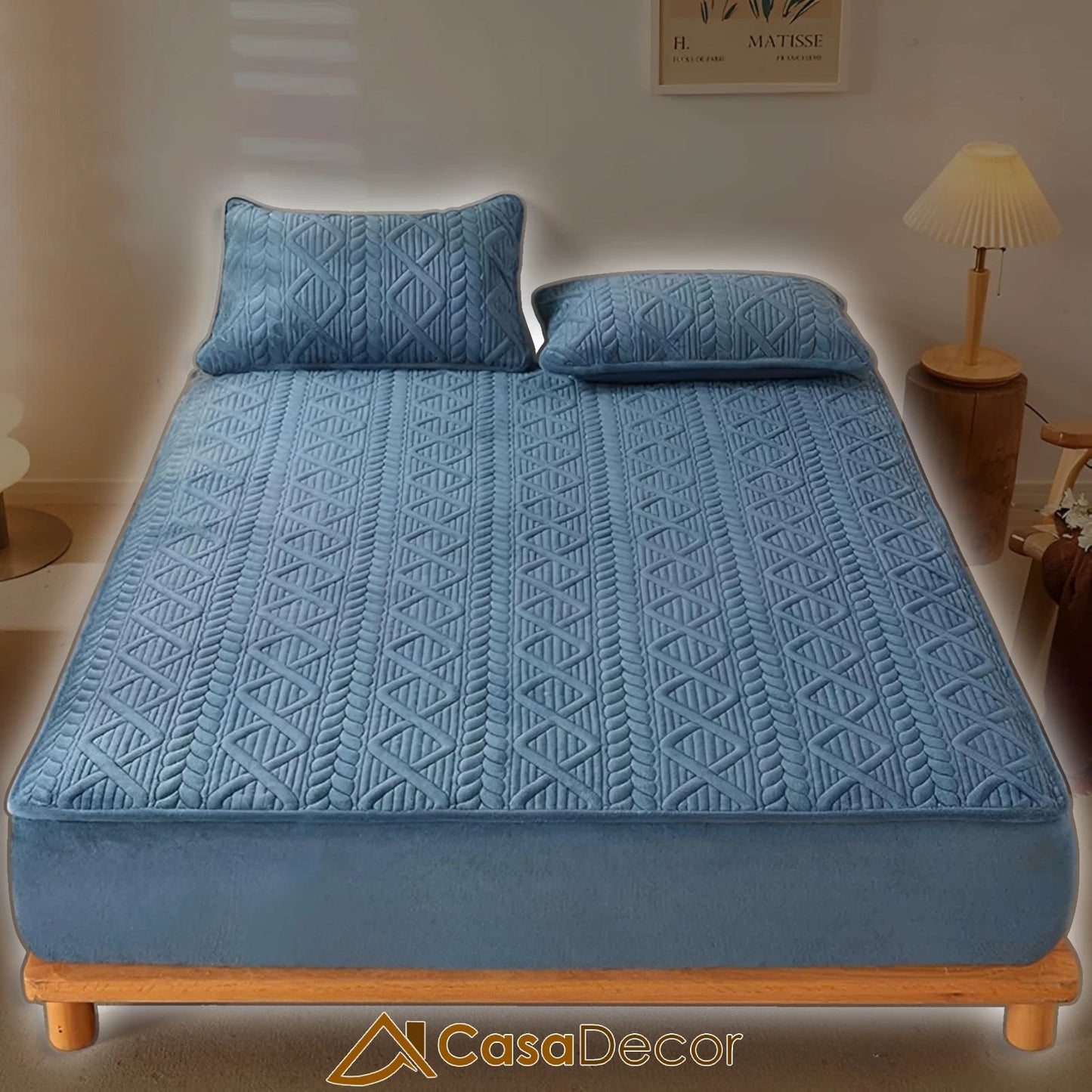 Capa de Cama Valentina + 2 Fronhas (BRINDE)